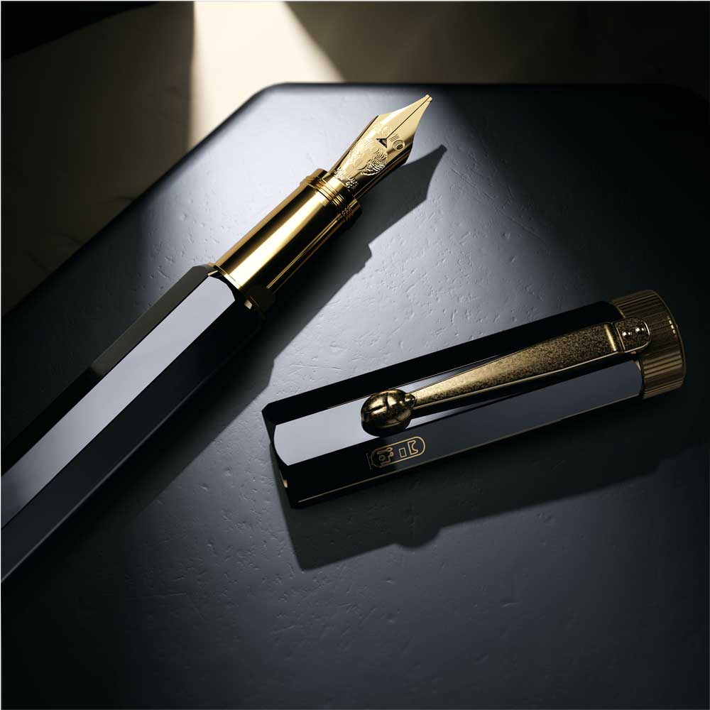 モンブラン ヘリテイジ エジプトマニア スペシャルエディション 万年筆 ブラック Montblanc Heritage Egyptomania Fountain Pen 送料無料