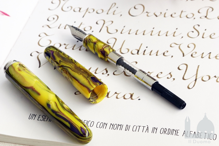 モンテグラッパ エルモ01 ファンタジーブルーム アイリス 万年筆 Montegrappa Elmo 01 Fantasy Blooms Iris  《送料無料》