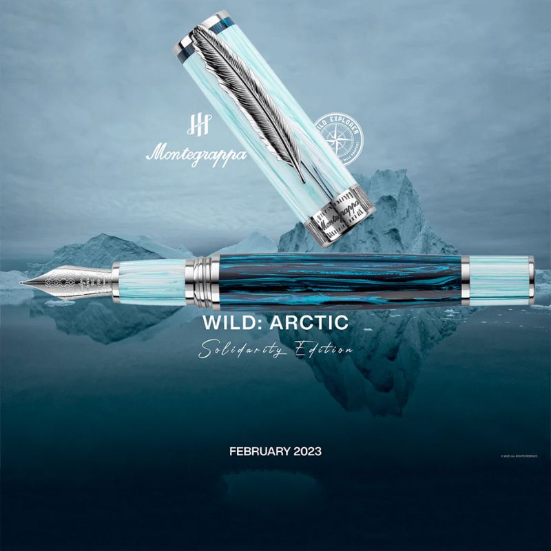 モンテグラッパ　限定生産品　ワイルド-アークティック　万年筆　Montegrappa Wild - Arctic Fountain Pen 《送料無料》